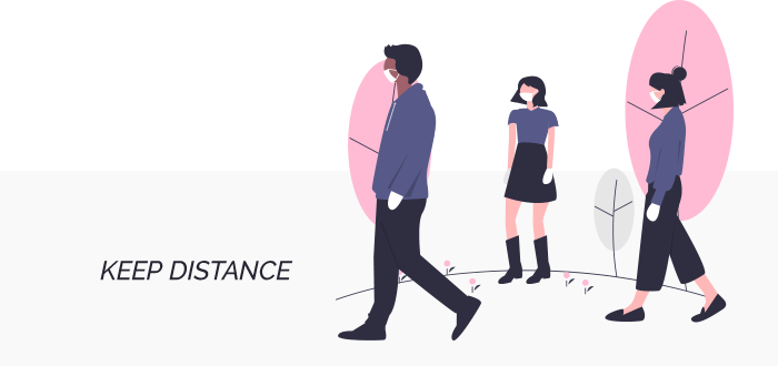 KEEP DISTANCE