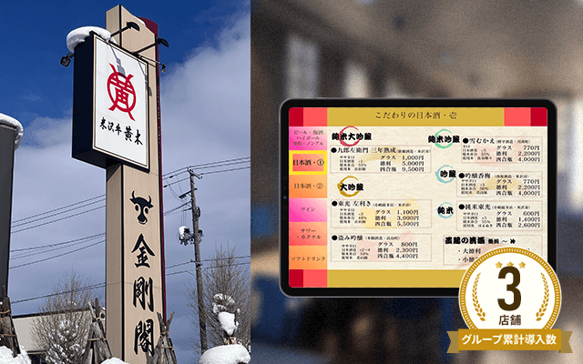 米沢牛黄木 金剛閣 すき焼き しゃぶしゃぶ 毘沙門様